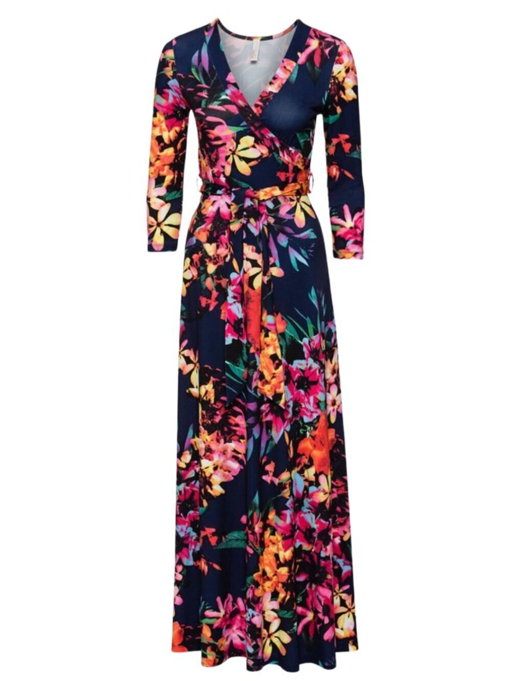 ✨Like New✨ Venus Floral Print Belted Maxi Dress, Size XS - Picture 2 of 7
